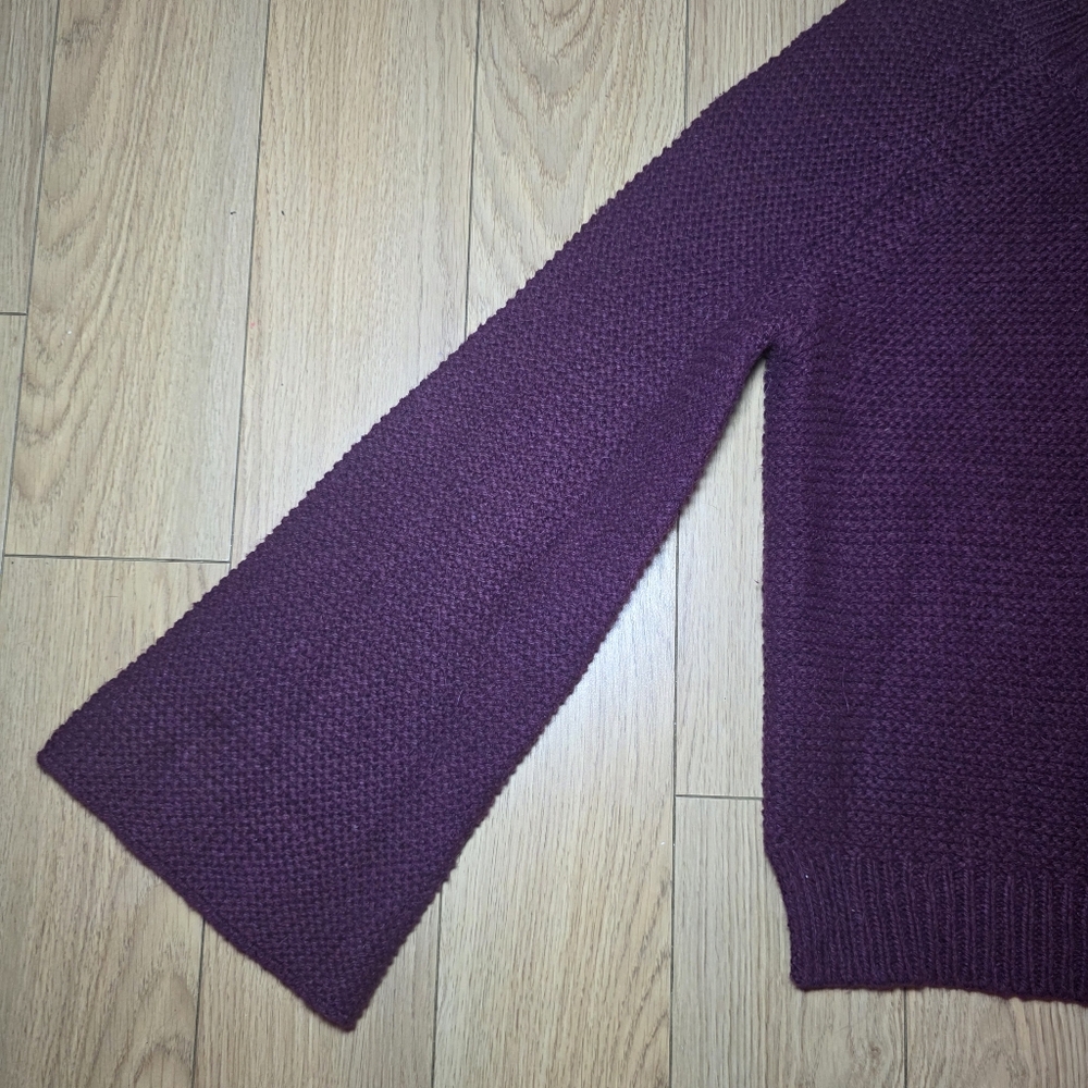 Madewell Alpaca Blend Bell Sleeve Sweater- S - Picture 5 of 15